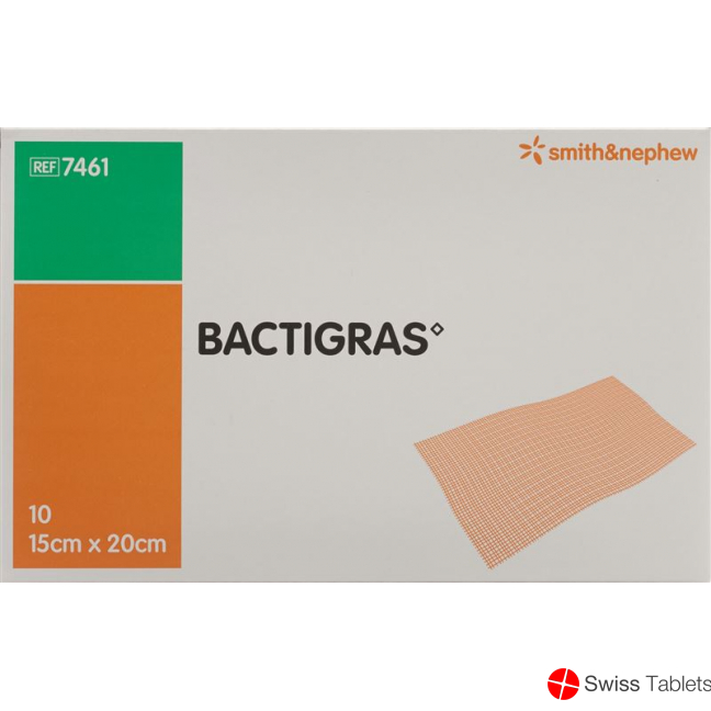 Bactigras Gazeverband 15cmx20cm 10 Beutel buy online