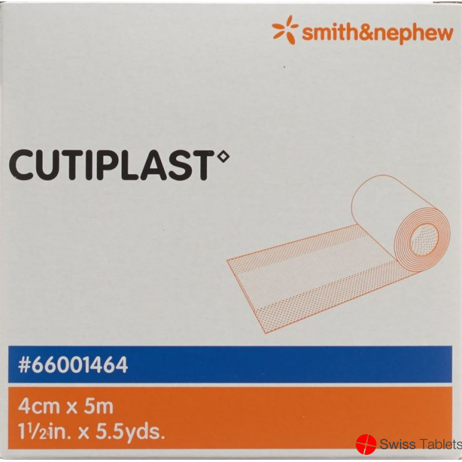 Cutiplast Wundverband 4cmx5m Vlies Weiss buy online