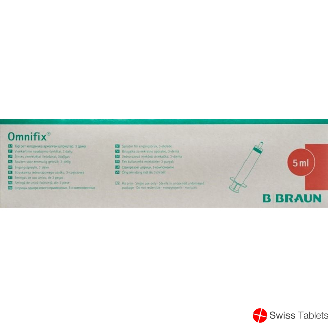 Omnifix Spritze 5ml 100 Stück buy online