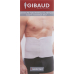 Gibaud Leibgürtel Velcro 24cm 106-120cm Weiss buy online