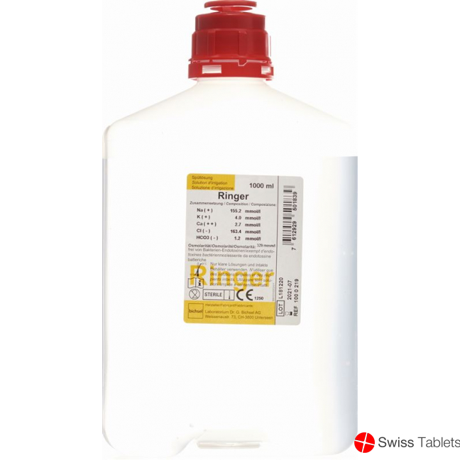 Ringer Bichsel Spüllösung Plastikflasche 1000ml buy online Ringer Bichsel Spüllösung Plastikflasche 1000ml buy online
