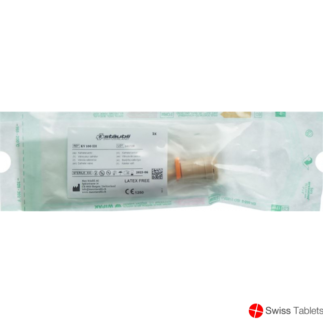 Kv 100 Eh catheter valve One-hand operation buy online