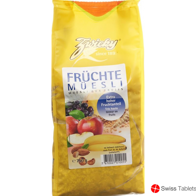 Zwicky Früchtemüesli 750g buy online