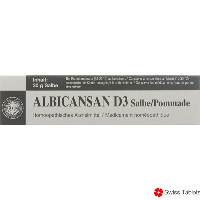 Albicansan Salbe D 3 30g buy online