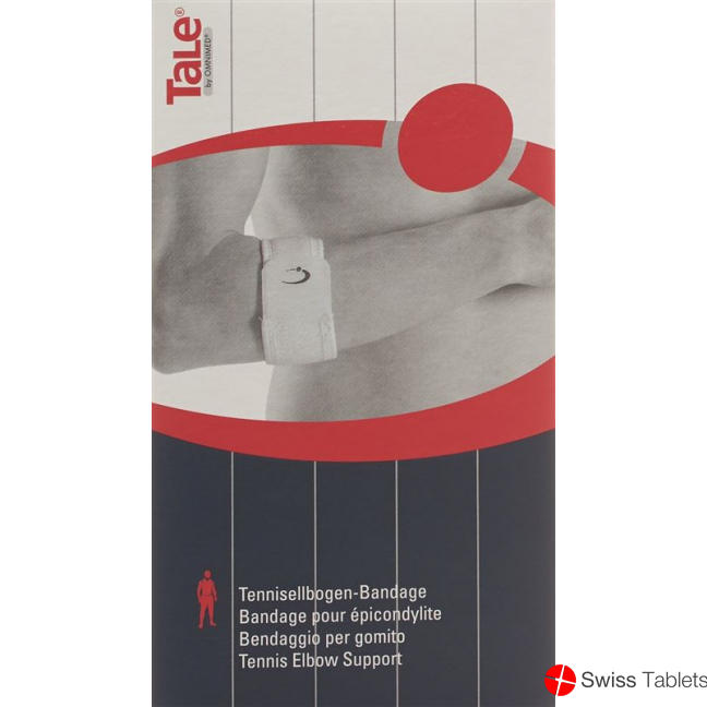 Tale Tennis Elbow Bandage 5cm Velcro White buy online