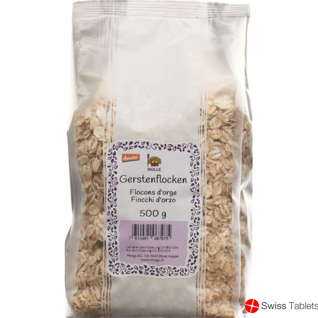 Holle Gerstenflocken Demeter 500g buy online