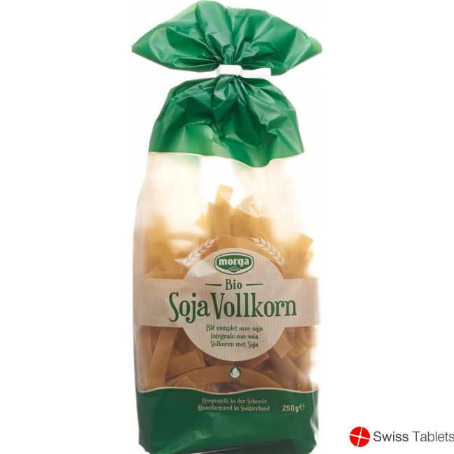 Morga Bio Nudeln Breit Soja Vollkorn 250g buy online
