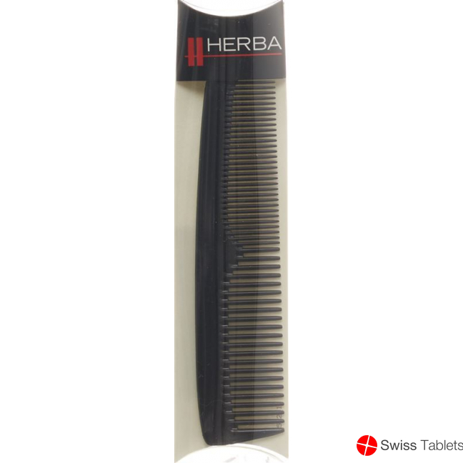 Herba Taschenkamm H'gummi Handgesaegt 5175 buy online