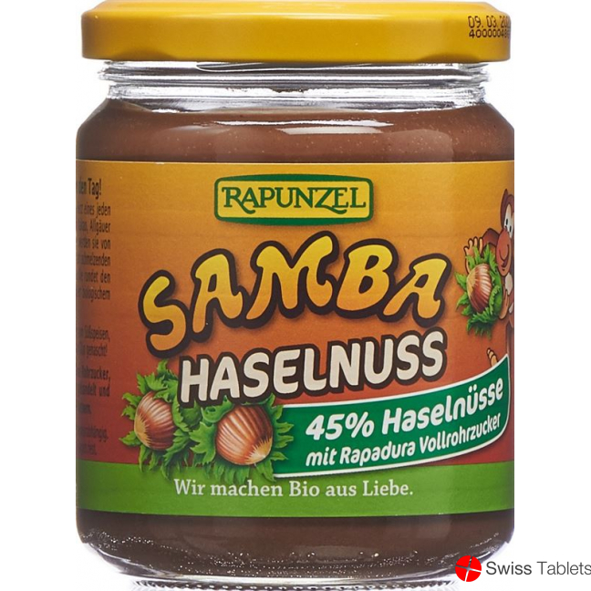 Rapunzel Samba Haselnuss Schoko Creme 250g buy online