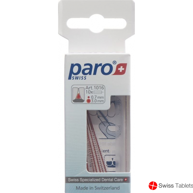 Paro Isola Long 3mm x-fein Rot zylindrisch 10 Stück buy online