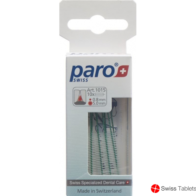 Paro Isola Long 5mm Fein Grün zylindrisch 10 Stück buy online