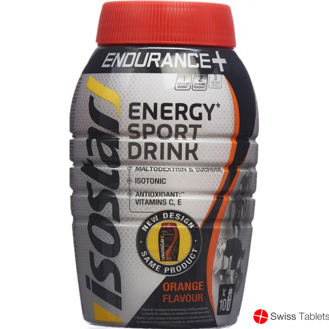 Isostar Long Energy Pulver Orange Dose 790g buy online