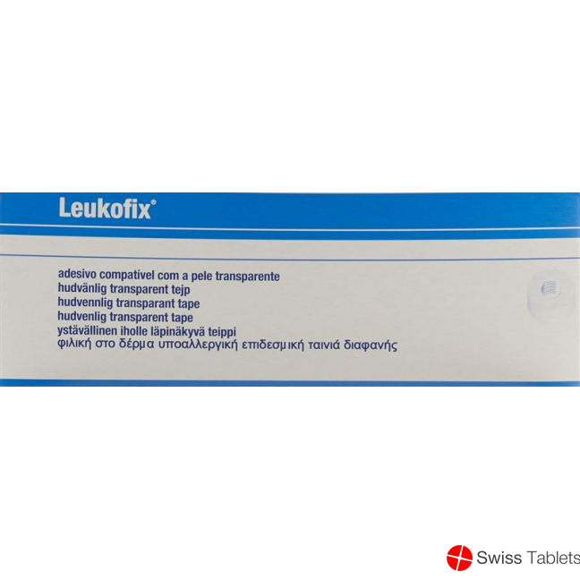 Leukofix Heftpflaster 9.2mx2.5cm Transparent 12 Stück buy online