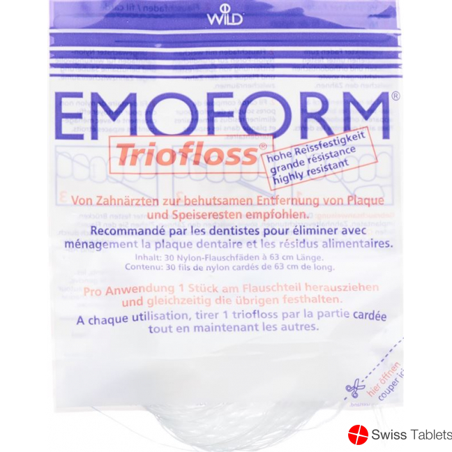 Emoform Triofloss Beutel 30 Stück buy online