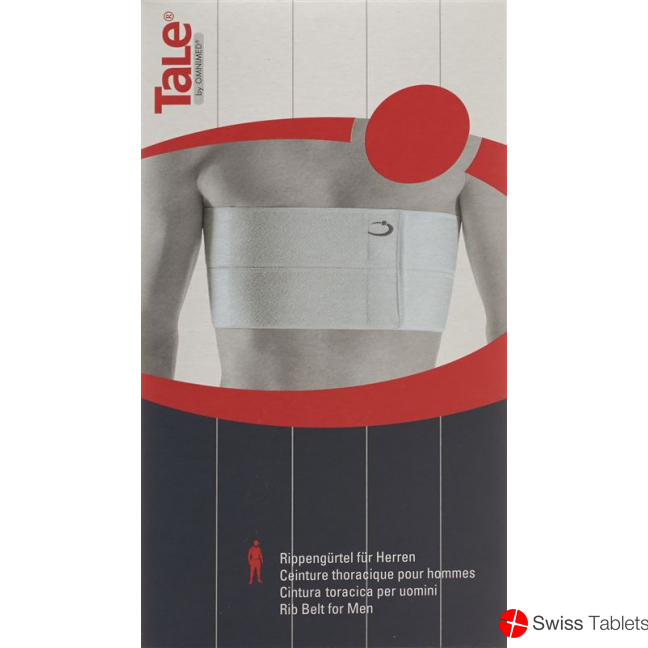 Tale Rib Belt 15cm Men's Velcro White buy online