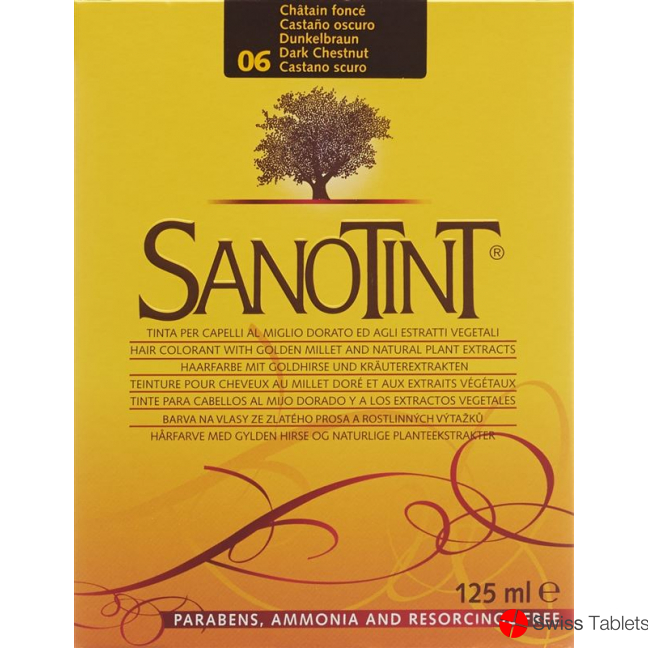 Sanotint Hair colour 06 dark brown buy online