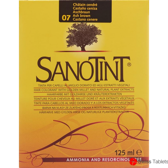 Sanotint Hair color 07 ash brown buy online