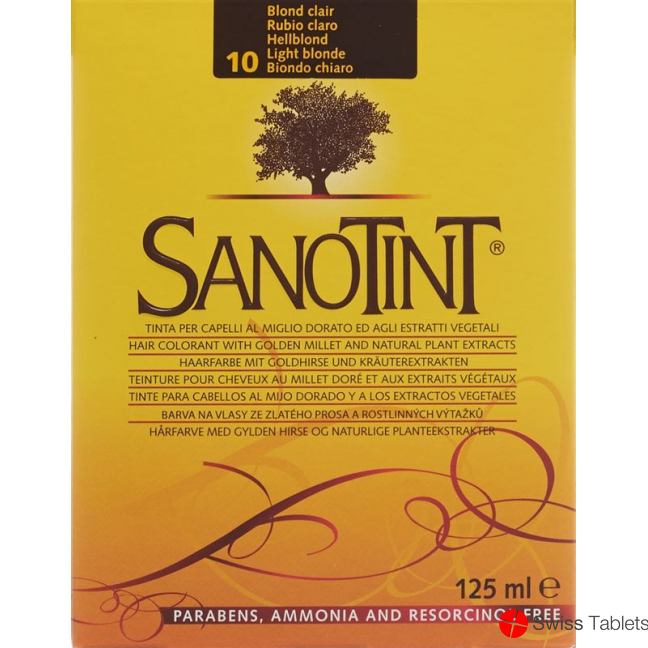 Sanotint Hair color 10 light blonde buy online