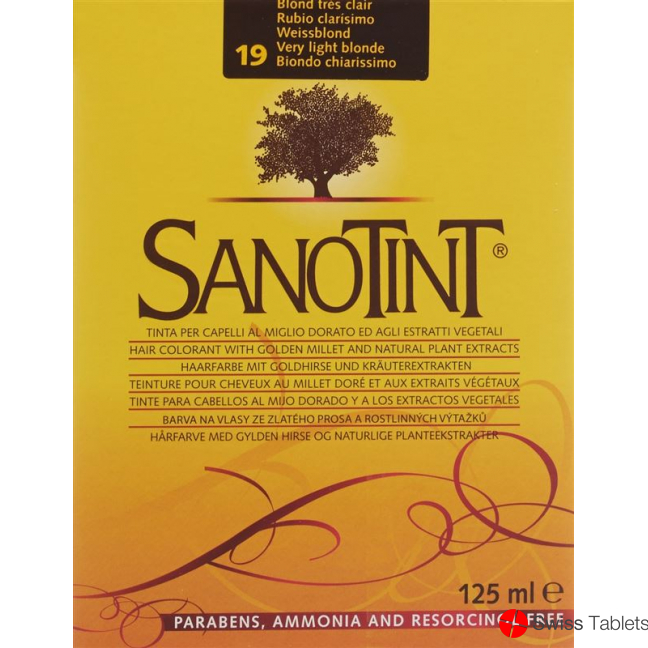 Sanotint Hair color 19 white blonde buy online