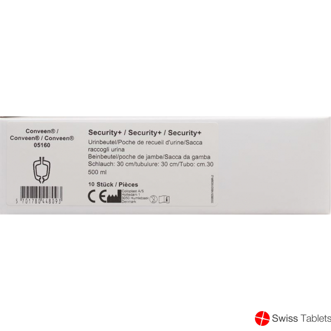 Conveen Security Plus Beinbeutel Unsteril 500ml 25cm 10 Stück buy online
