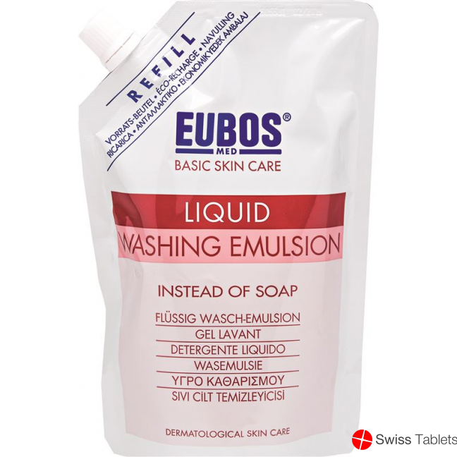 Eubos Seife flüssig Parfümiert Rosa Refill 400ml buy online