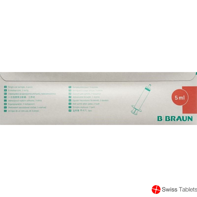 Omnifix Spritze Luer-Lock 5ml 100 Stück buy online