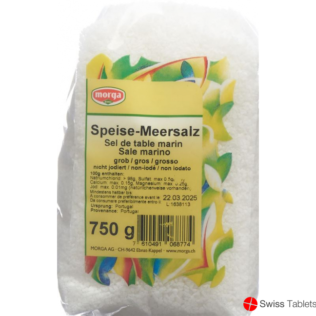 Holle Meersalz Grob 750g buy online Holle Meersalz Grob 750g buy online