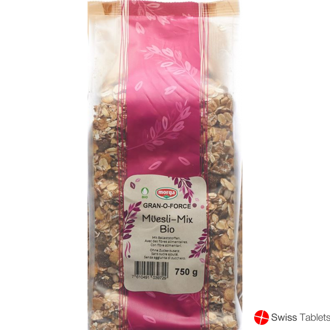 Granoforce Müesli Mix ohne Zucker Bio Knospe 750g buy online Granoforce Müesli Mix ohne Zucker Bio Knospe 750g buy online