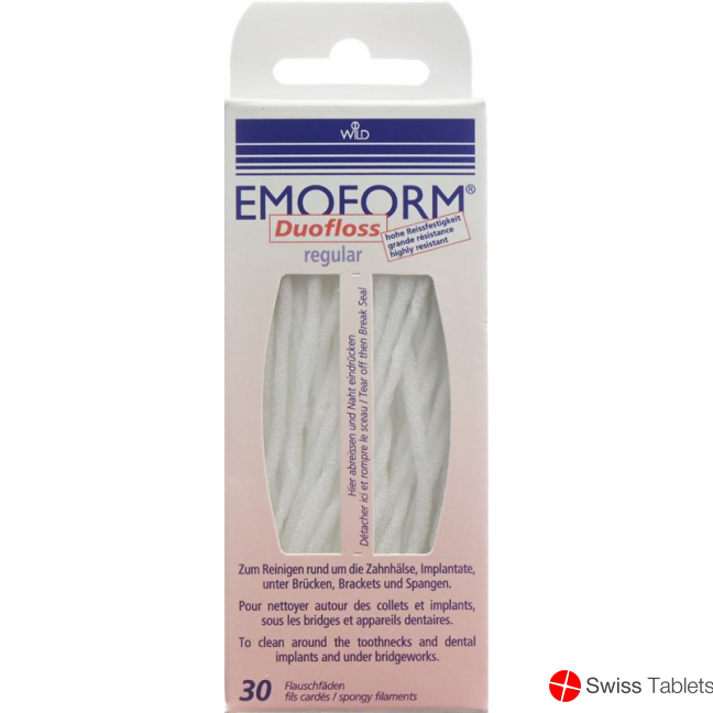Emoform Duofloss Brücken Regular 30 Stück buy online