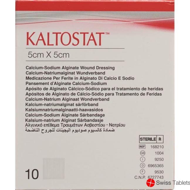 Kaltostat Kompressen 5x5cm Steril 10 Stück buy online