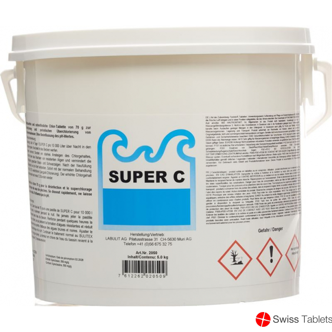 Super C Chlorschocktabletten 72 Stück buy online