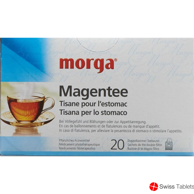 Morga Magentee mit Hülle Beutel 20 Stück buy online