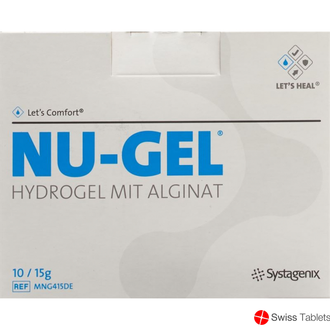 Nu Gel Hydrogel mit Alginat 10x 15g buy online