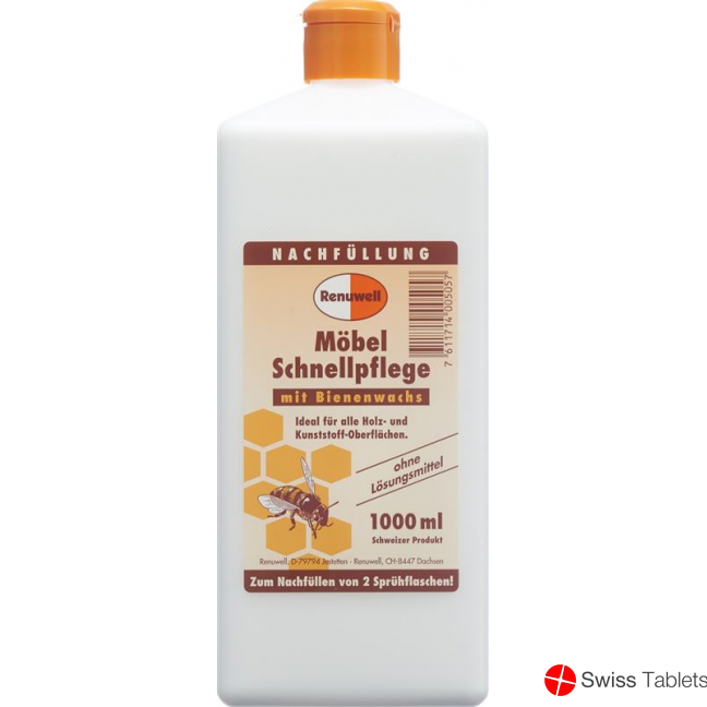Renuwell Möbel Schnellpflege Liquid Refill 1L buy online