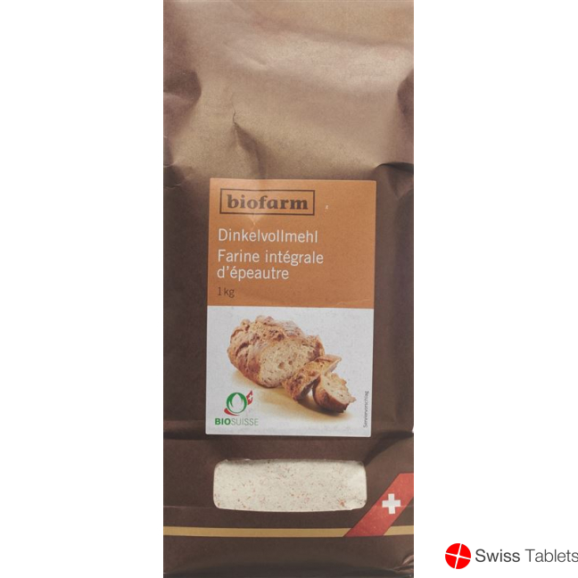 Biofarm Dinkel Vollmehl Knospe 1kg buy online
