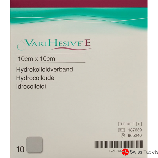 VariHesive E Hydrokolloidverband 10x10cm 10 Stück buy online