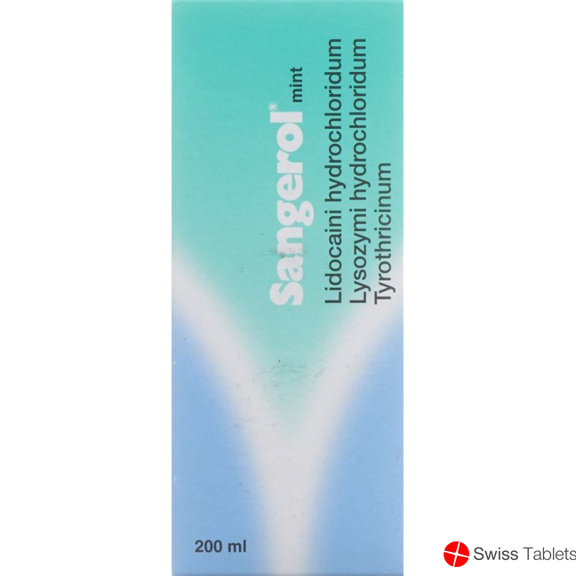 Sangerol Mundspüllösung Mint Zuckerfrei 200ml buy online