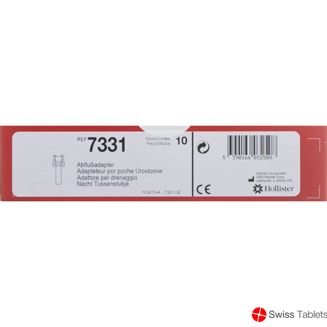 Hollister Abflussadapter Urostomiebeutel 10 Stück buy online