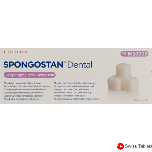 Spongostan Dental 1x1x1cm 24 Stück buy online