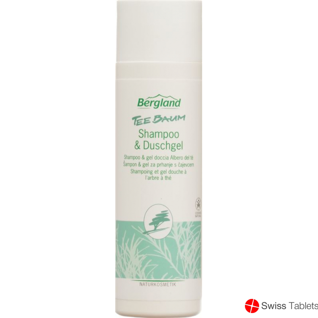 Bergland Teebaum Shampoo und Duschgel Tube 200ml buy online