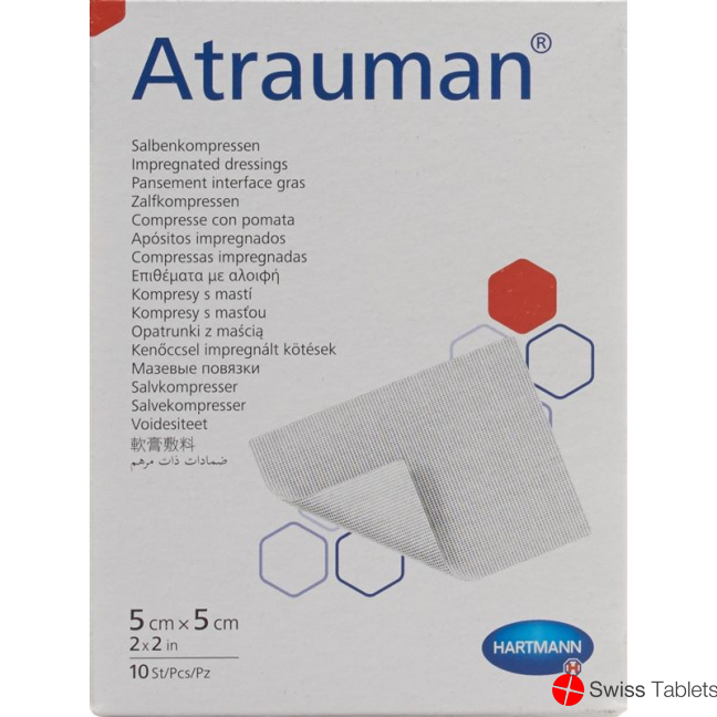 Atrauman Salbenkompressen 5x5cm Steril 10 Stück buy online