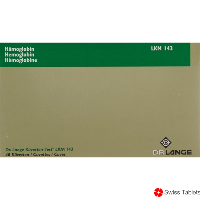 Lange Mini Kuevette Test Haemoglobin 40 Stück Lkm 14 buy online