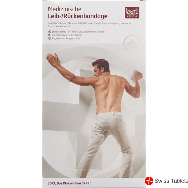 Bort Leistenbruchband -104cm Grösse M Weiss buy online