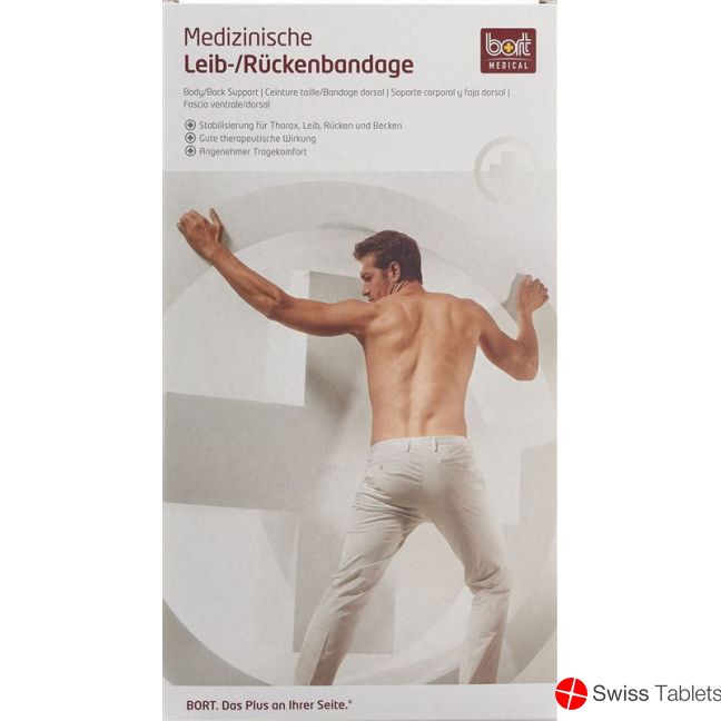 Bort Rippengürtel Herren 16cm -112cm Grösse L Weiss buy online