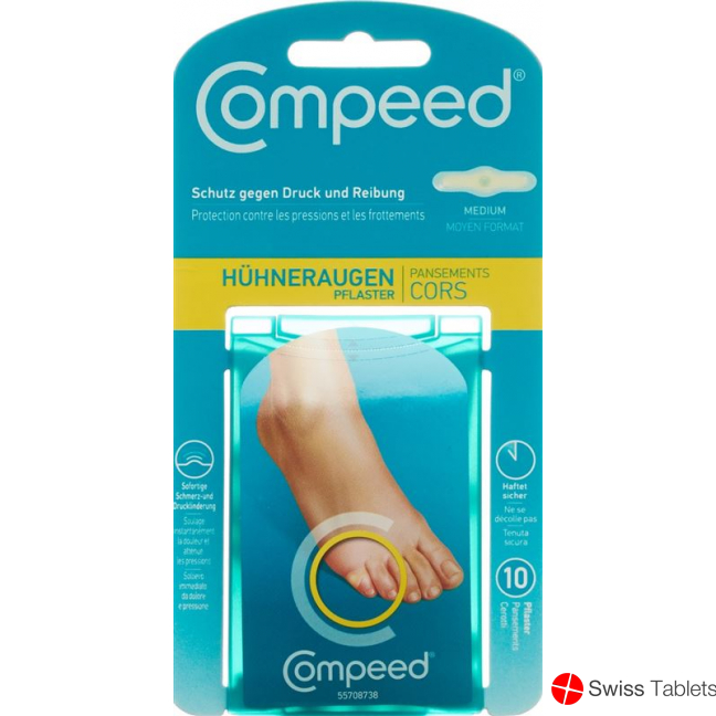 Compeed Hühneraugenpflaster Medium 10 Stück buy online