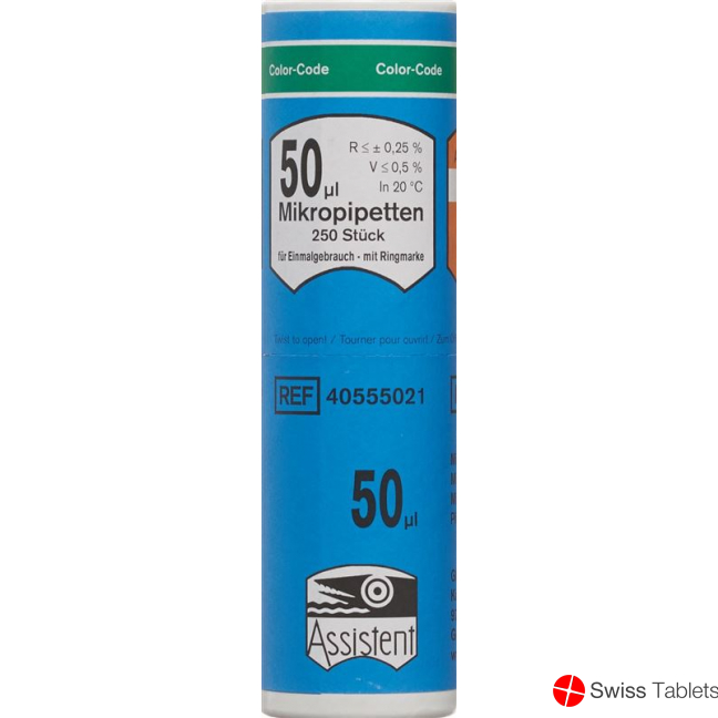 Assistent Mikropipette 50ul 250 Stück buy online