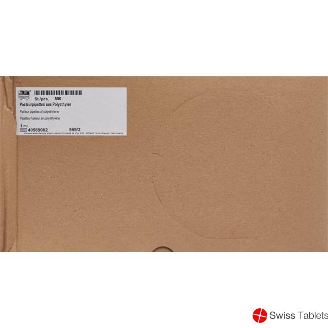 Assistent Pasteurpipetten 1ml Poly 500 Stück buy online