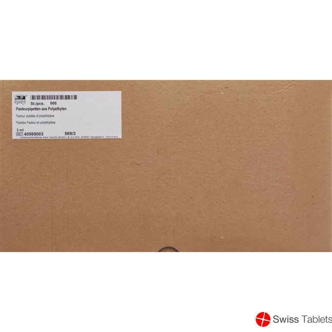 Assistent Pasteurpipetten 3ml Poly 500 Stück buy online