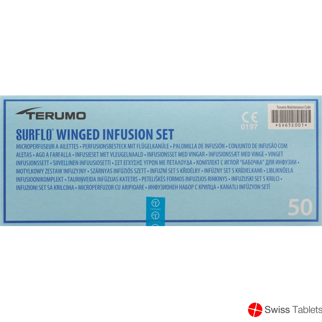 Terumo Surflo Perfusionsbesteck mit Flügelkanüle 21g 0.8x19mm Grün 50 Stück buy online