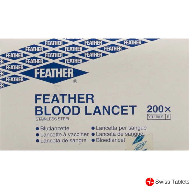 Feather Blutlanzetten Steril 200 Stück buy online